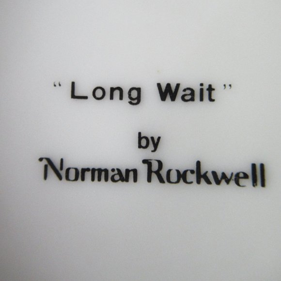 Porcelain Mug Norman Rockwell Collection "Long Wait" - Picture 11 of 11